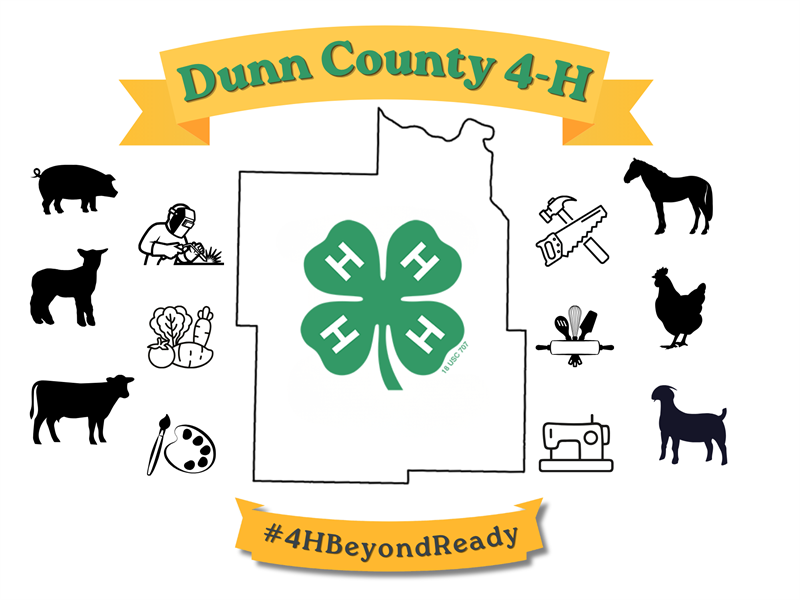 Logo for 2026 Dunn County Achievement Days