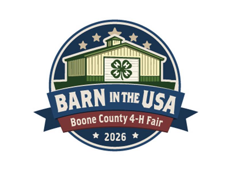 Logo for 2026 Boone County 4-H Fair